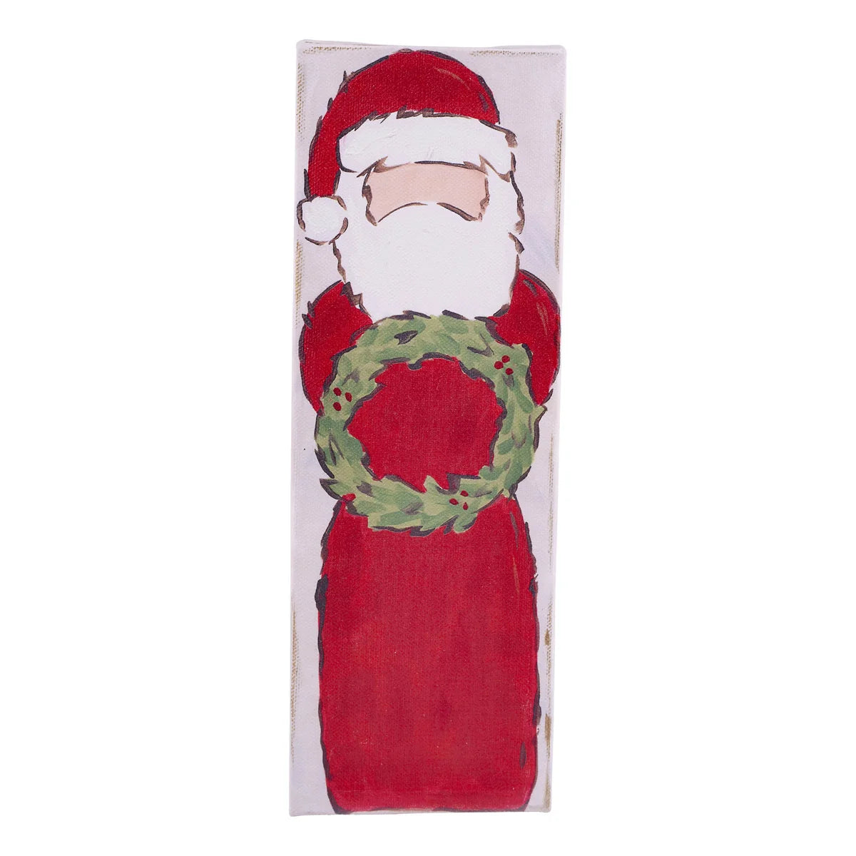 St. Nick Wreath Canvas