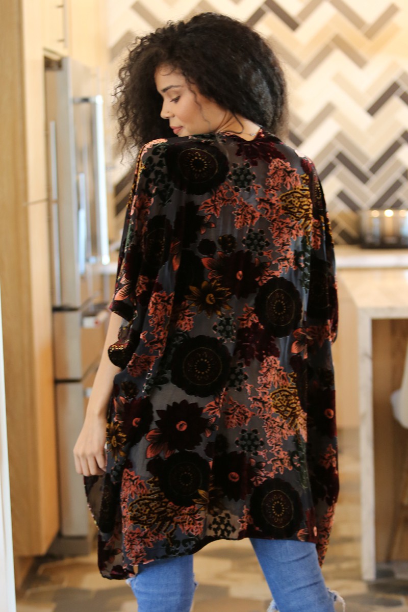 Velvet Kimono