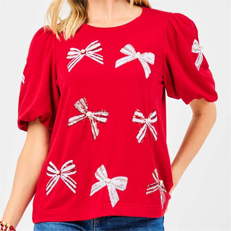 Mary Square Tina Bows Top