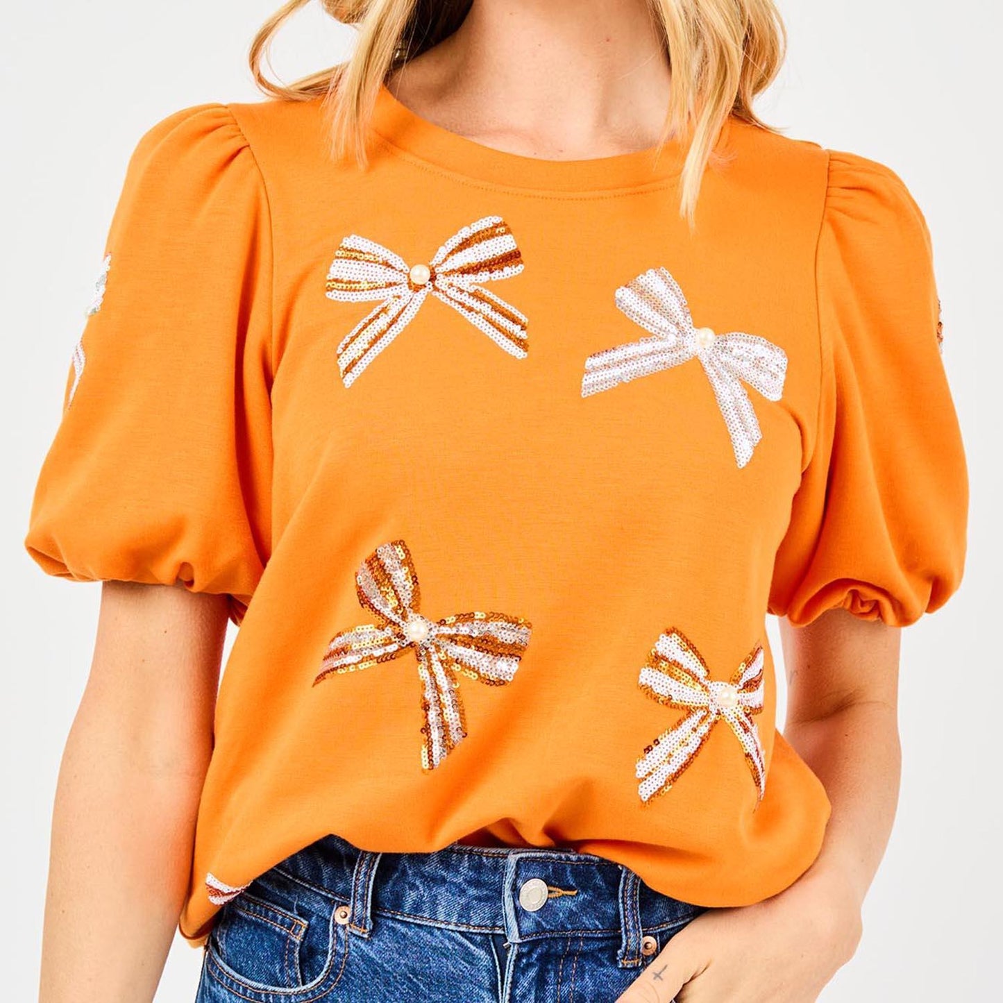Mary Square Tina Bows Top