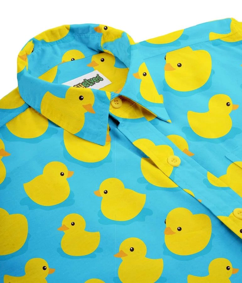 Tipsy Elves Rubber Ducky Hawaiian Shirt