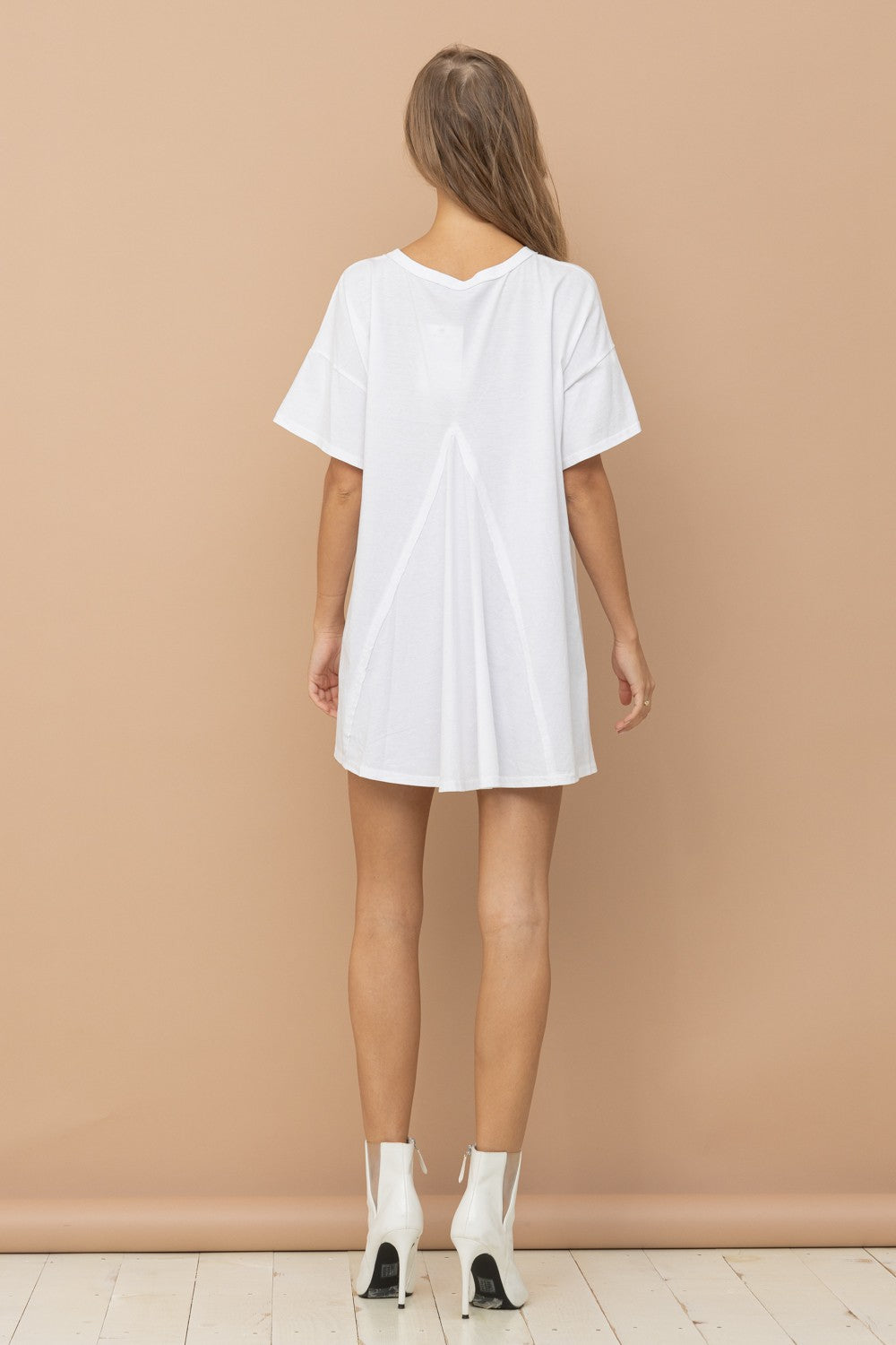 Cotton Sequin Fringe Graphic T Shirt