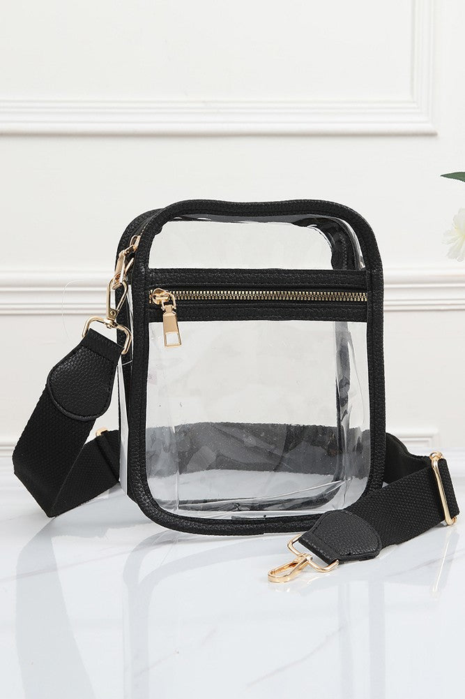Gold Square Clear Bag TG10432