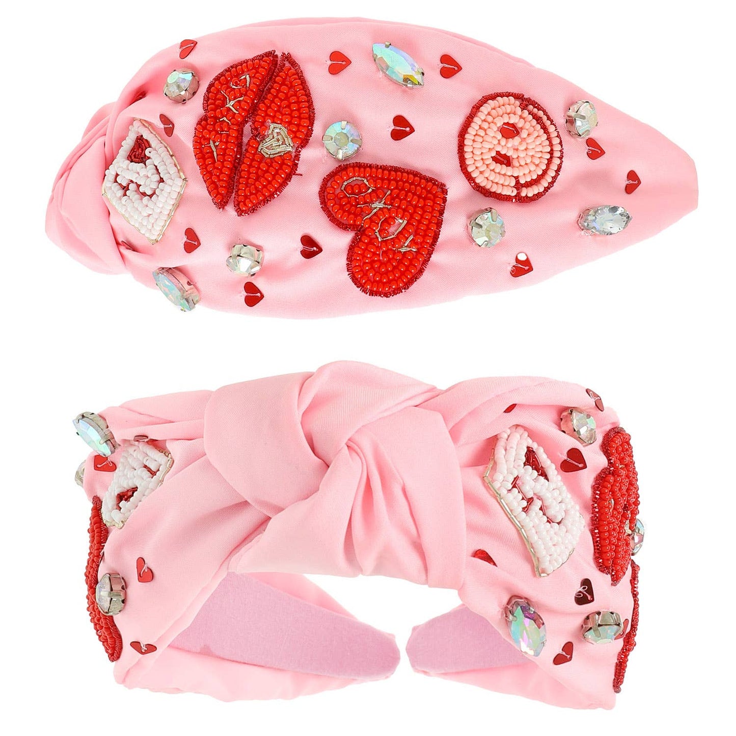 Sophia Collection - Valentines Day Theme Jeweled Headband