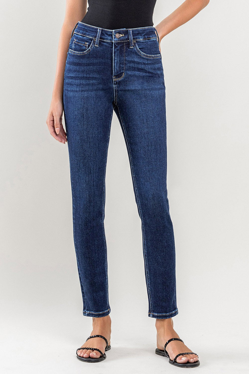Tummy Control High Rise Ankle Skinny