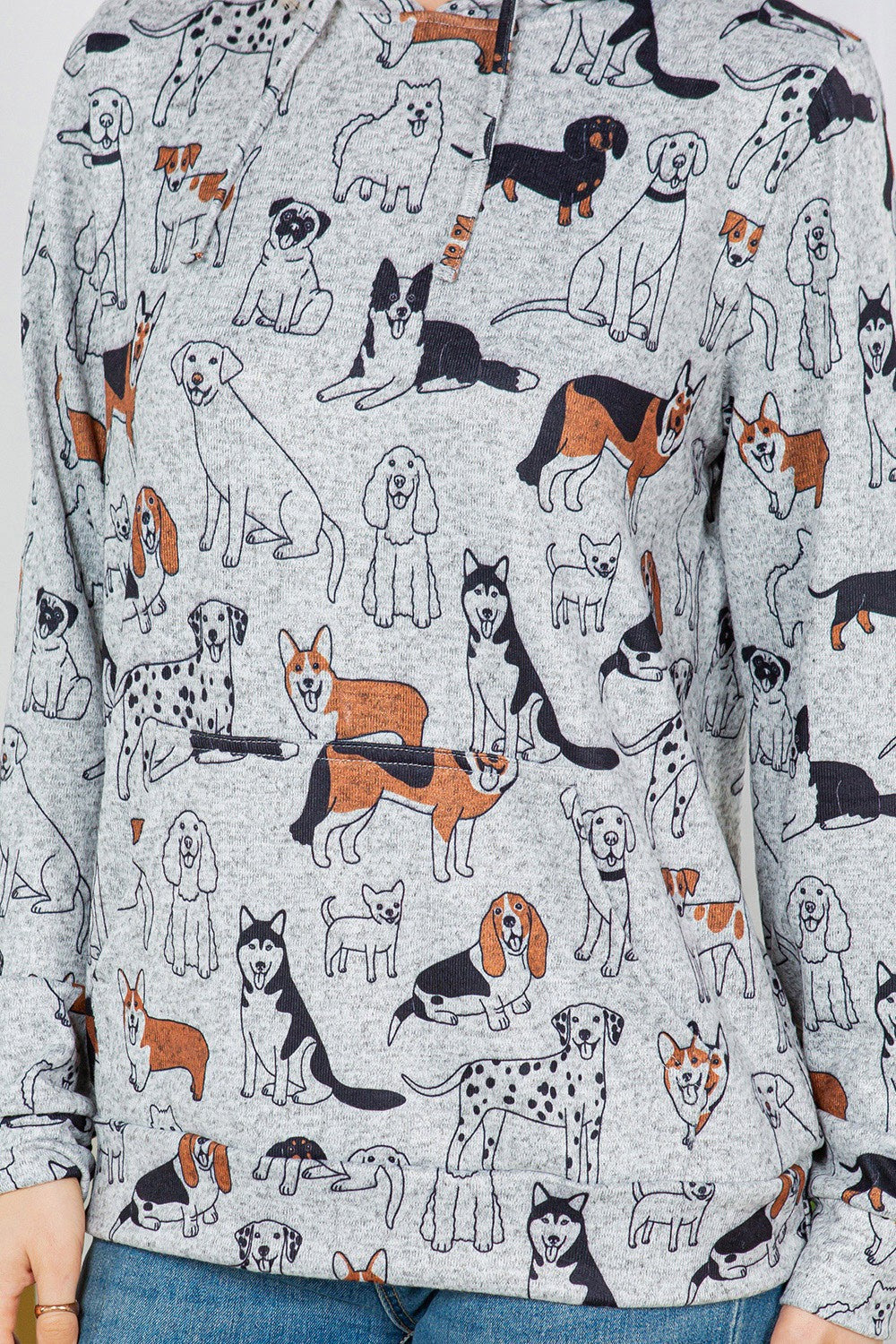 Variety Of Dogs Pullover Plus