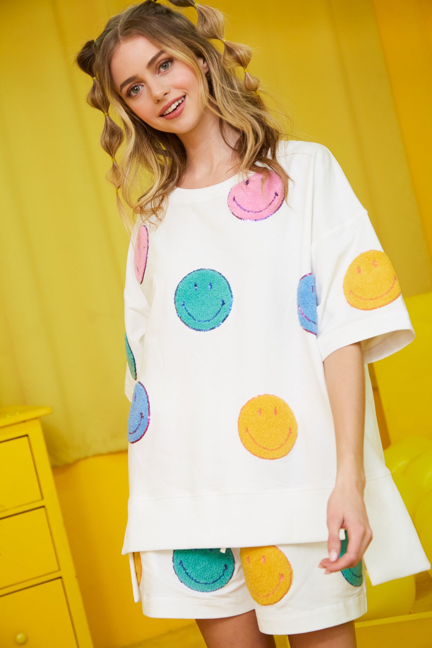 Smiley Originals French Terry Shorts