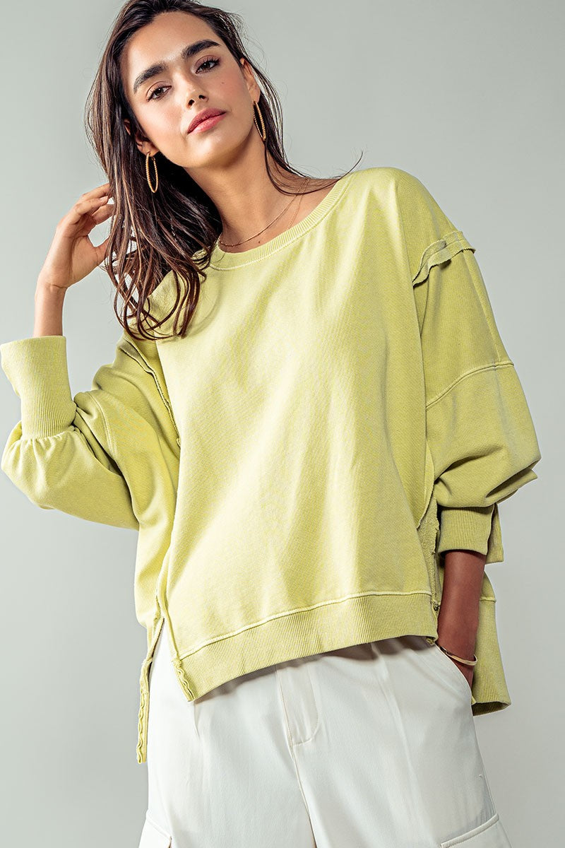 Pigment Washed Sweatshirt