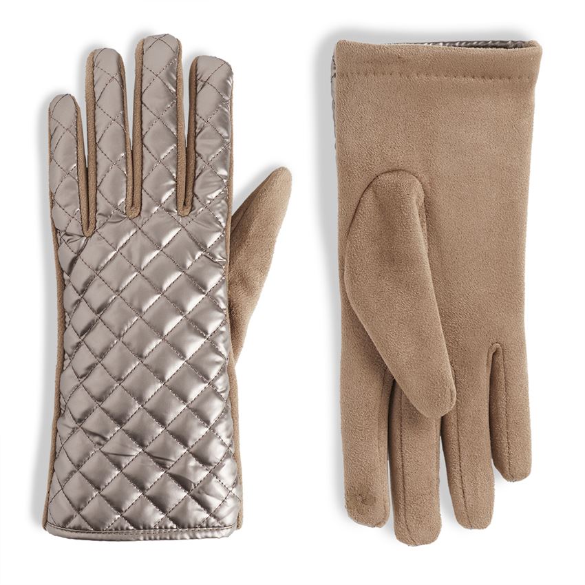 Quilted Puffer Touchscreen Gloves