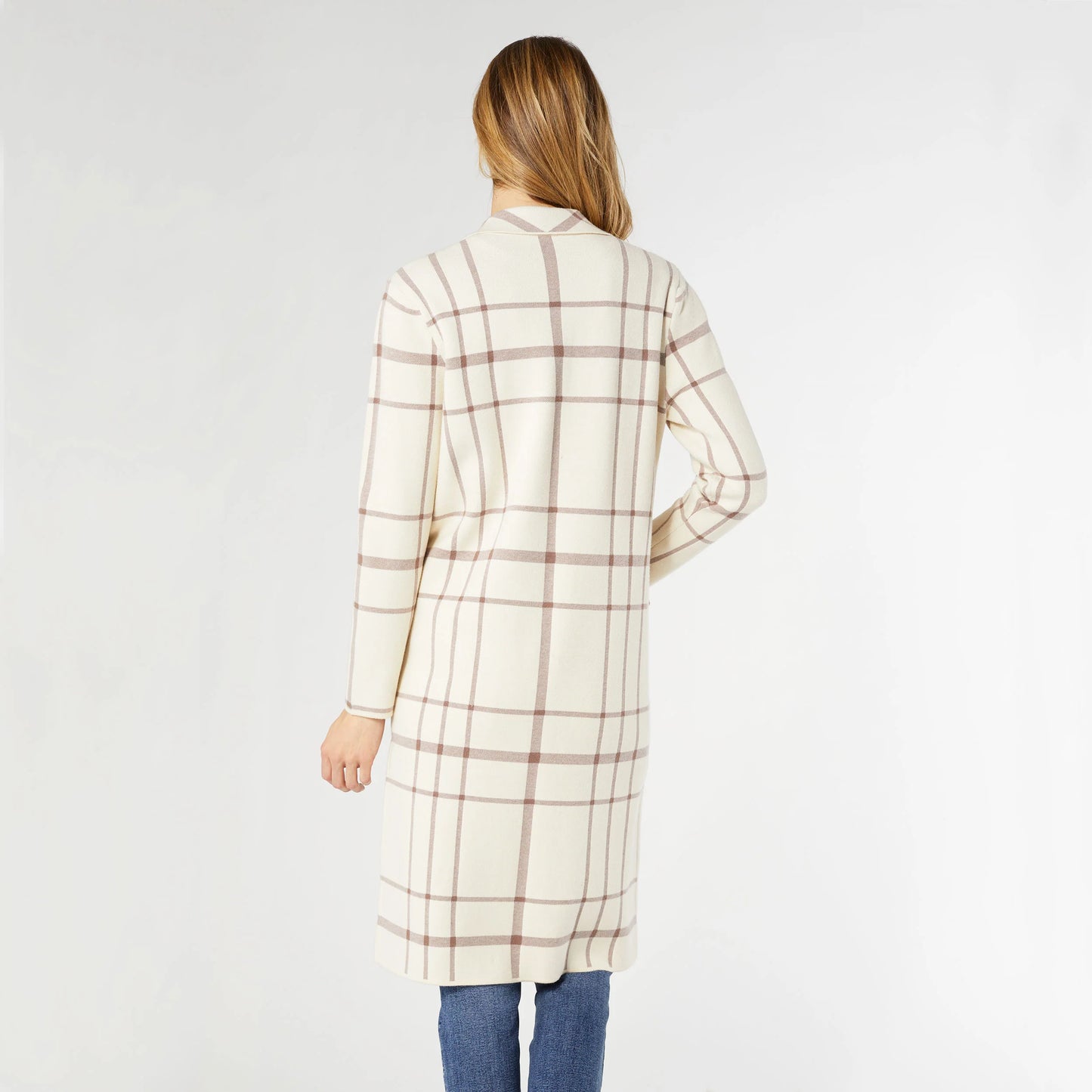 Juliana Double Knit Long Coat