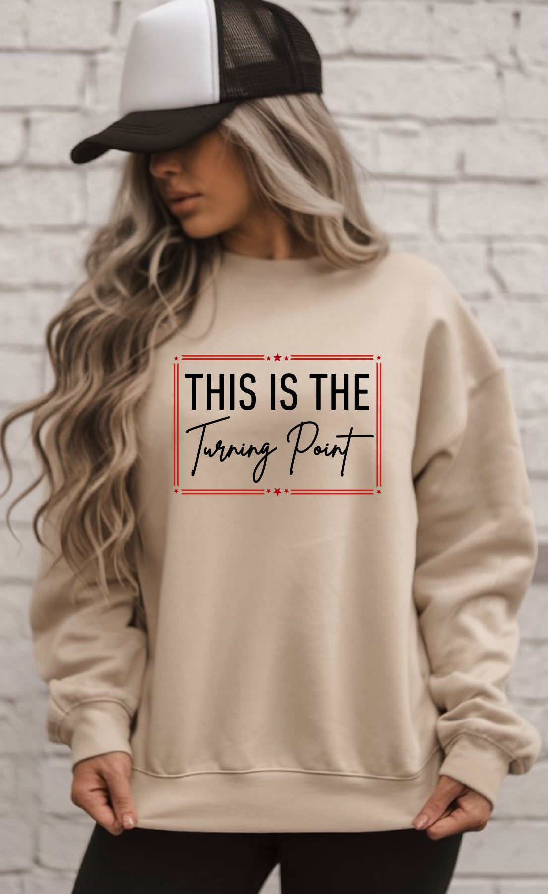 Turning Point Graphic Crewneck Sweatshirt
