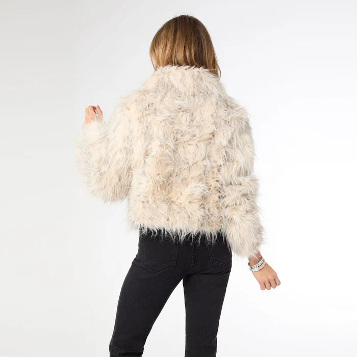 Gianna Hairy Faux Fur Jacket CoCo + Carmen