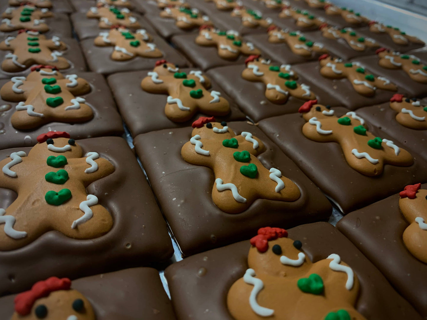 O'Shea's Candies Sweet Shop - Christmas O’Grahams Gingerbread - Milk Chocolate 2 PACK
