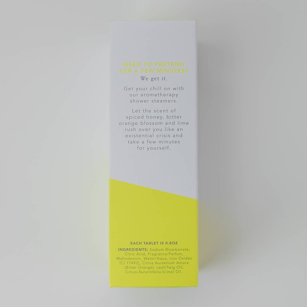 Chez Gagné - Everything is Fine Shower Steamers - Sea Salt, Citrus & Neroli - Set of 8 Tabs