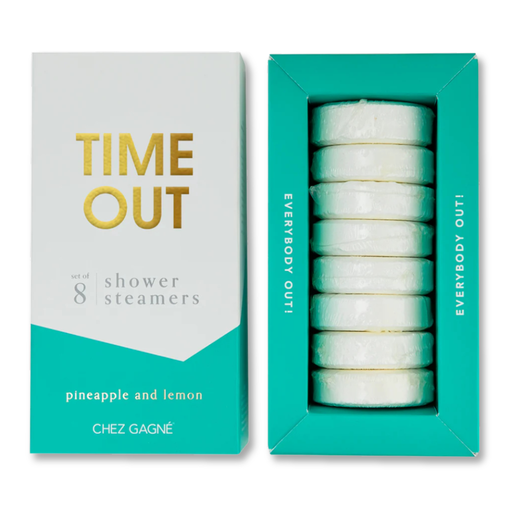 Chez Gagné - Time Out Shower Steamers - Pineapple Lemon - Set of 8 Tabs