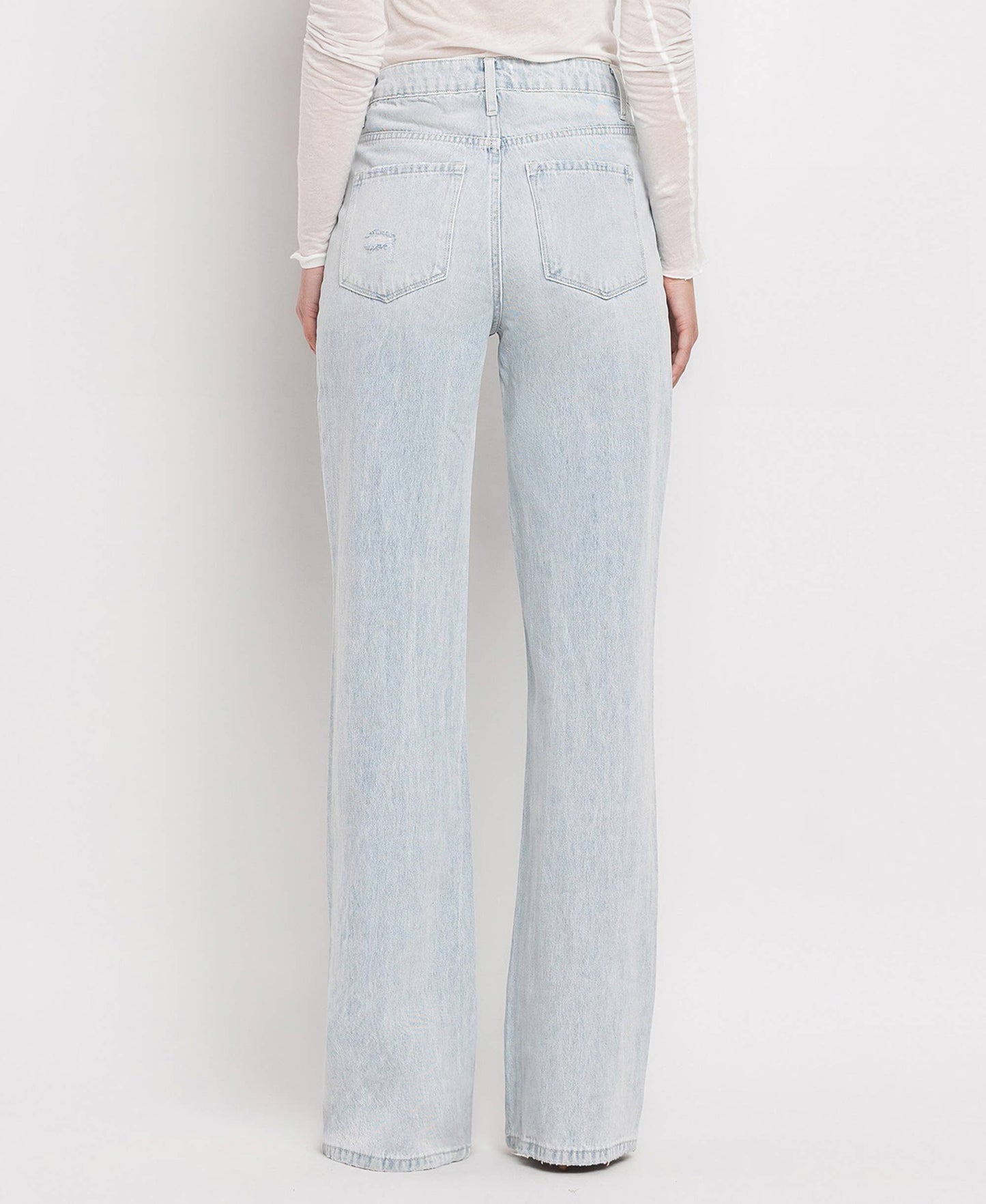 VERVET by FLYING MONKEY - 90'S VINTAGE SUPER HIGH RISE FLARE JEANS