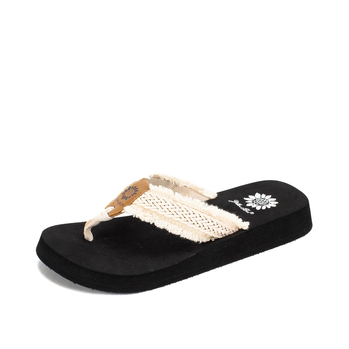 Yellow Box Cream Fianni Flip Flop