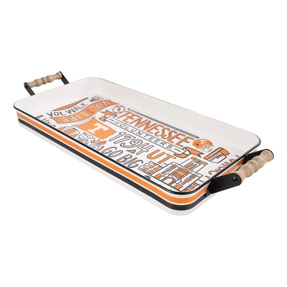 Tennessee Collage Enamel Tray