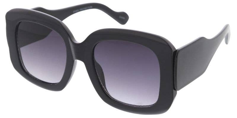 Blue Gem Sunglasses Inc - 80440 Rose - Large Square Sunglasses
