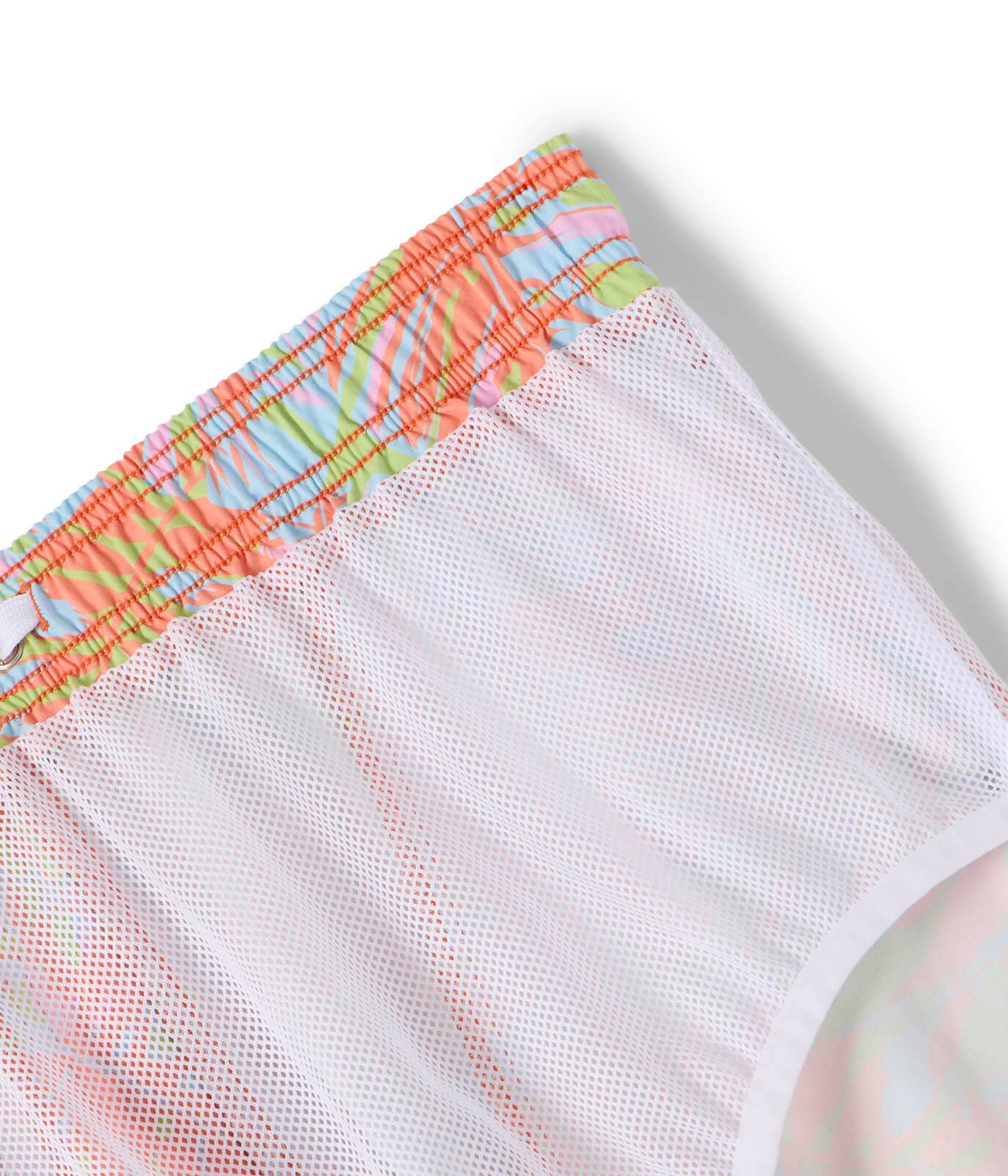 Tipsy Elves - Leaf Luster Stretch Swim Trunks - Men's Palm Leaf Swim Suit: S