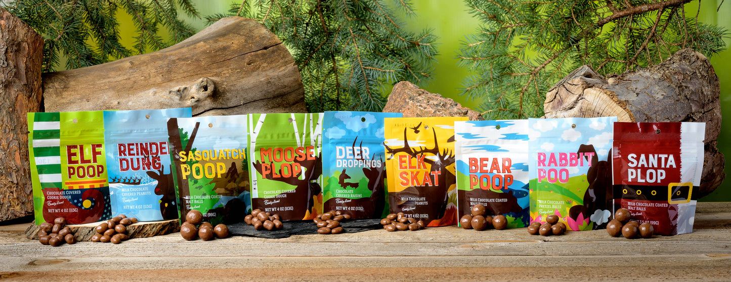 Genesee Candy Land - Sasquatch Poop (chocolate covered malt balls)