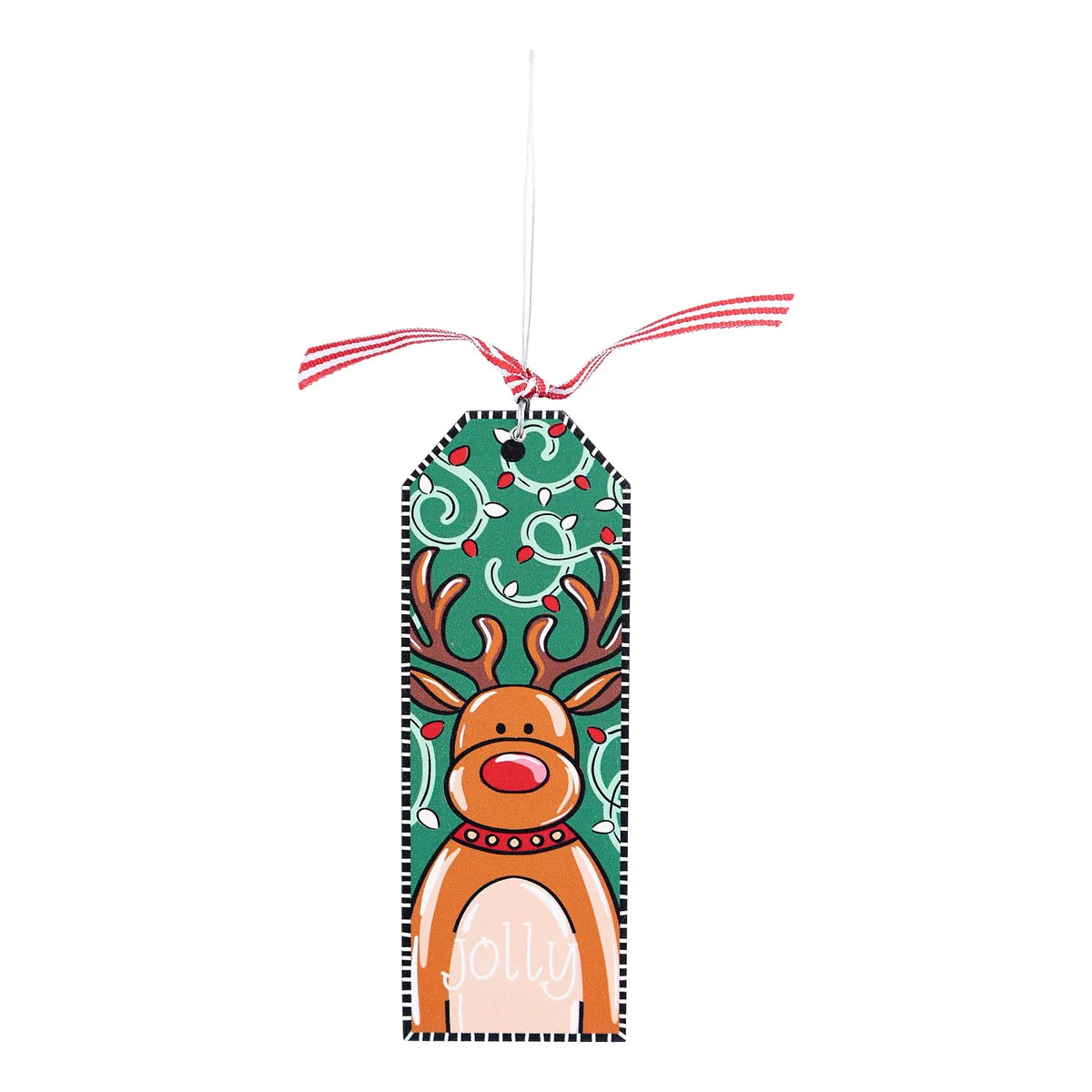 Classic Christmas Wood Ornament Set