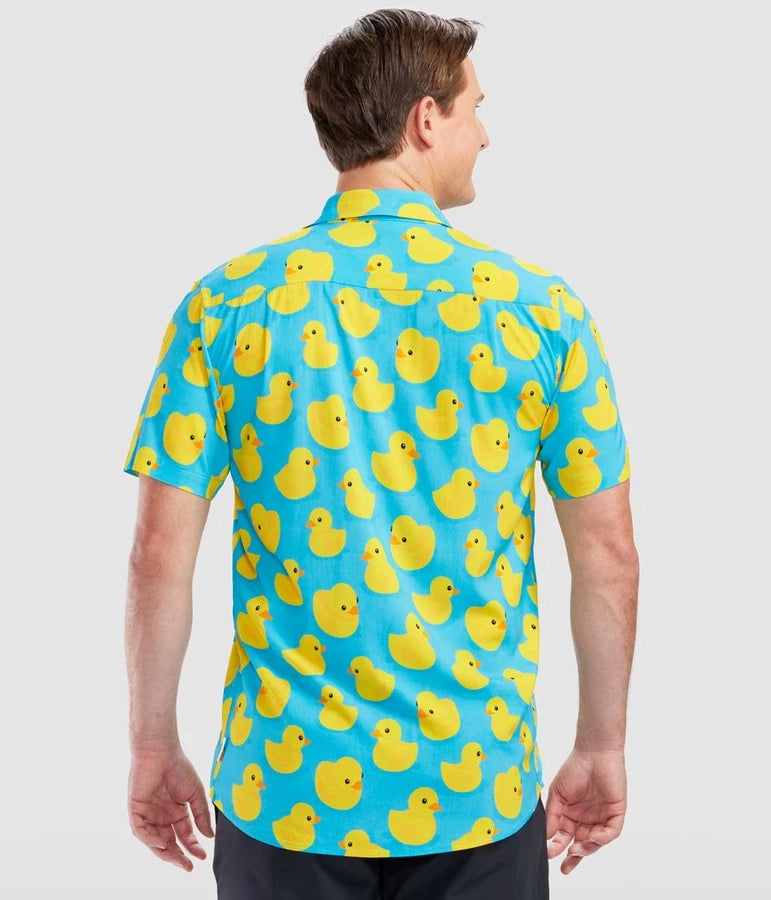 Tipsy Elves Rubber Ducky Hawaiian Shirt