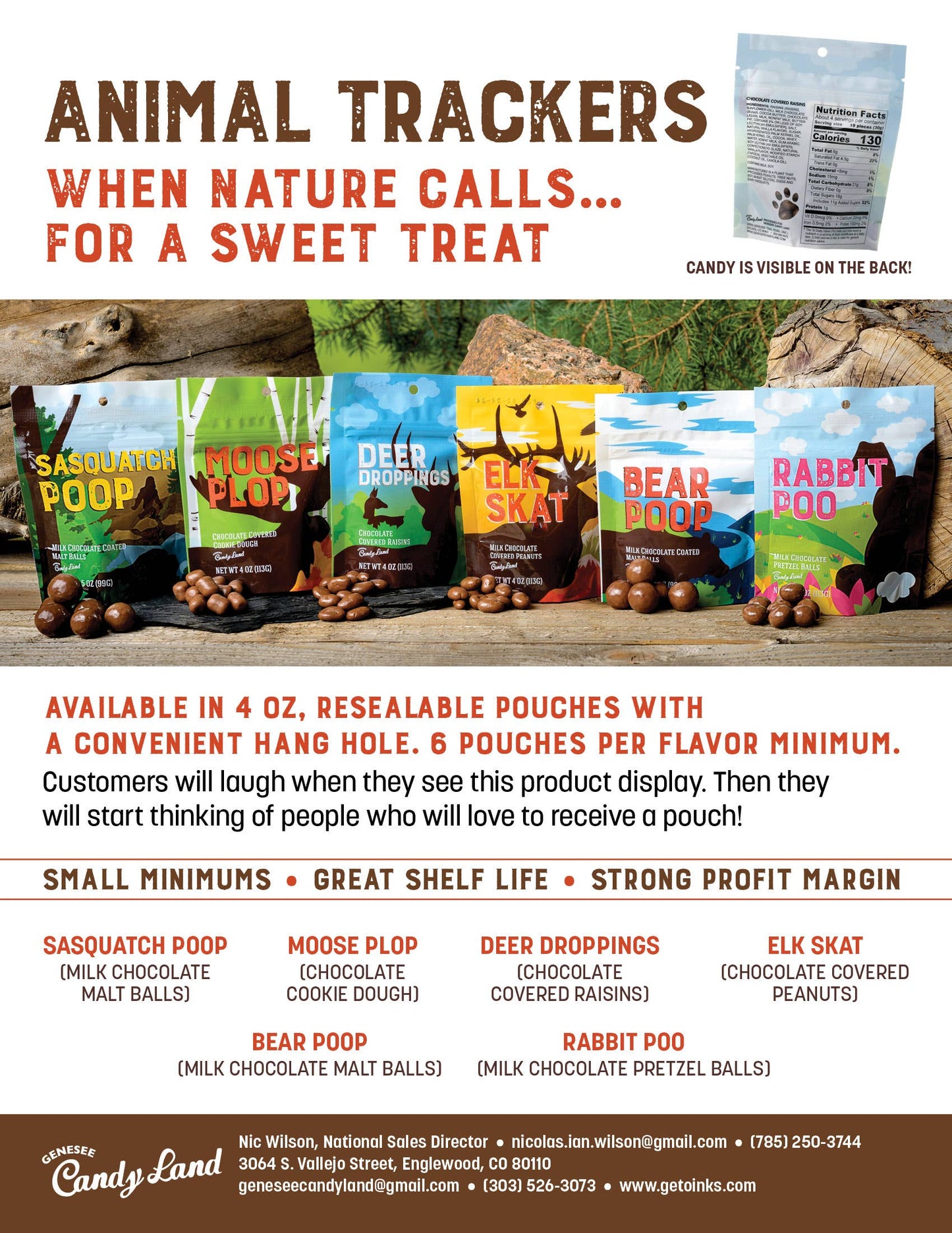 Genesee Candy Land - Sasquatch Poop (chocolate covered malt balls)