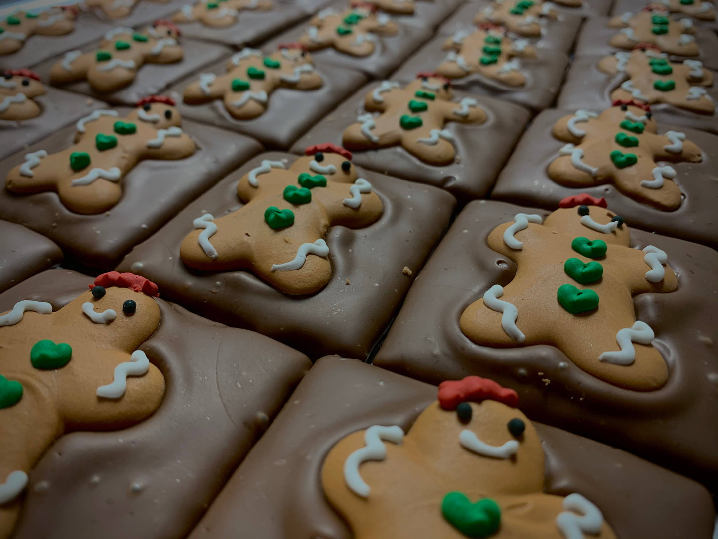 O'Shea's Candies Sweet Shop - Christmas O’Grahams Gingerbread - Milk Chocolate 2 PACK