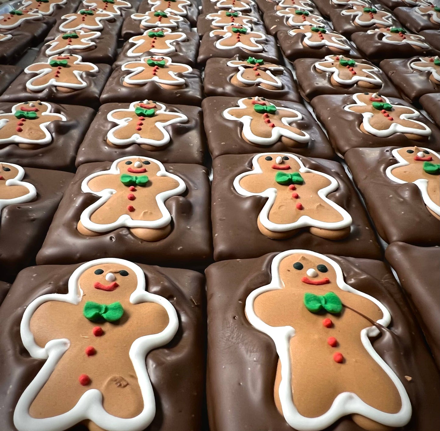 O'Shea's Candies Sweet Shop - Christmas O’Grahams Gingerbread - Milk Chocolate 2 PACK