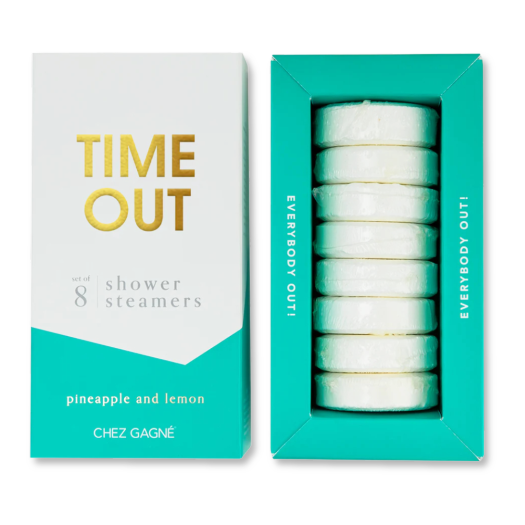 Chez Gagné - Time Out Shower Steamers - Pineapple Lemon - Set of 8 Tabs