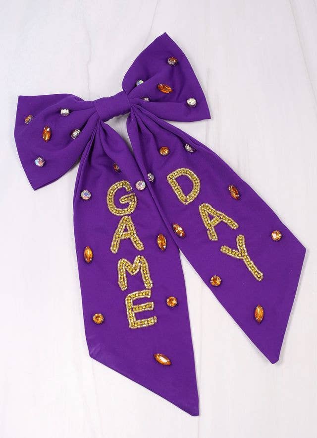 Caroline Hill - Game Day Embellished Bow