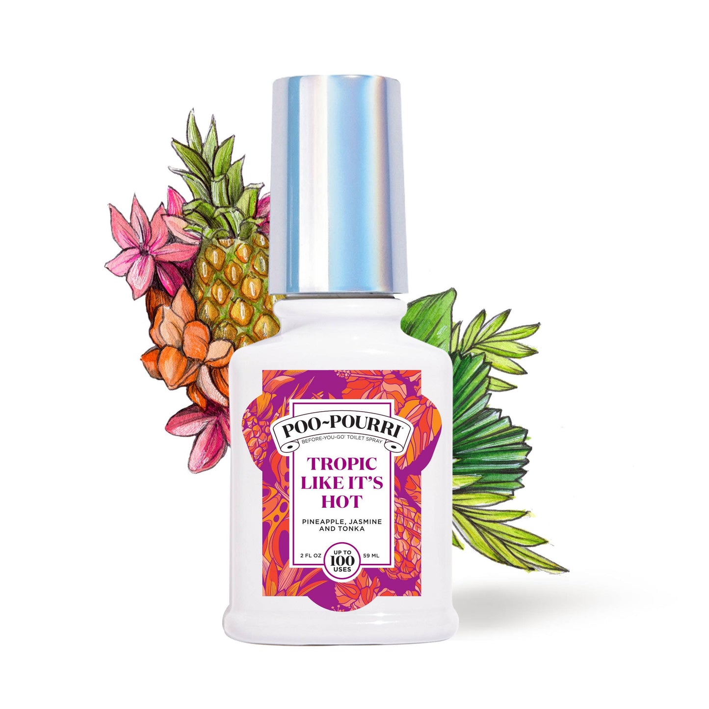 ~Pourri - Poo~Pourri Tropic Like Its Hot® 2oz, Toilet Spray