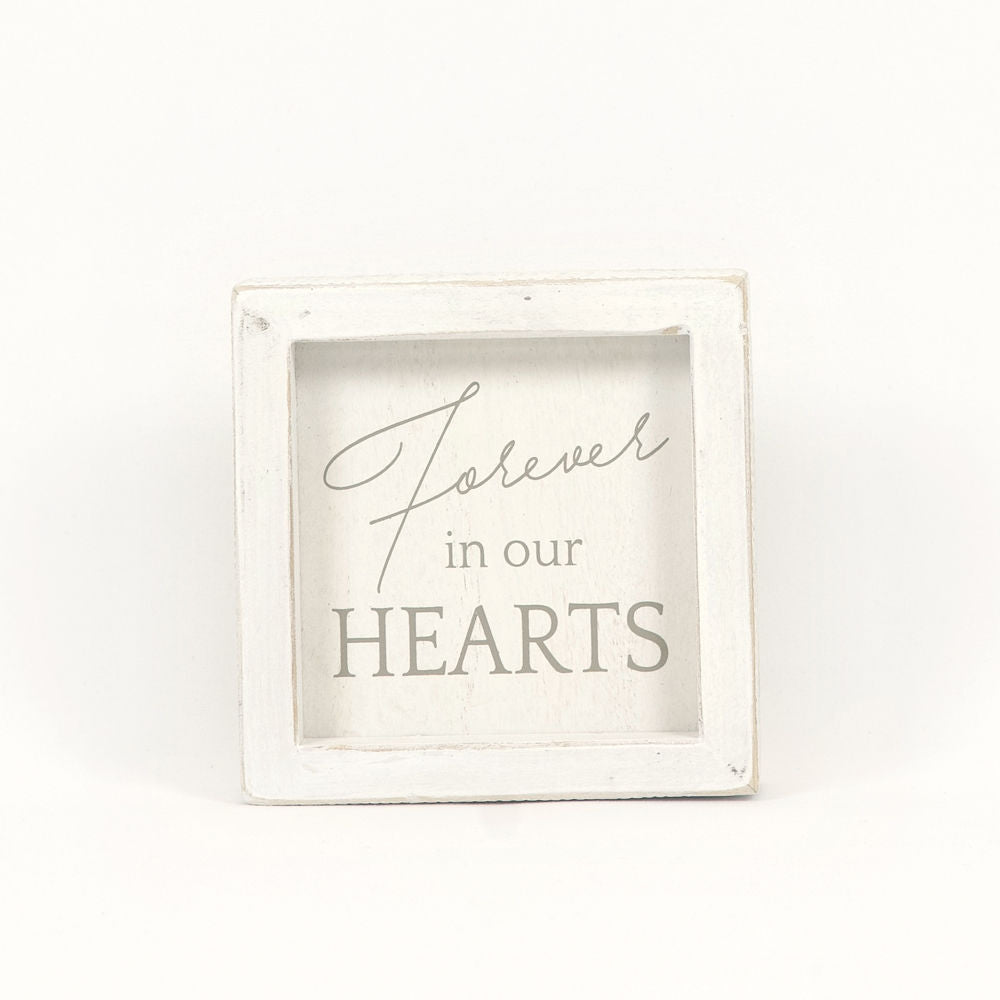Hearts Forever Box Sign