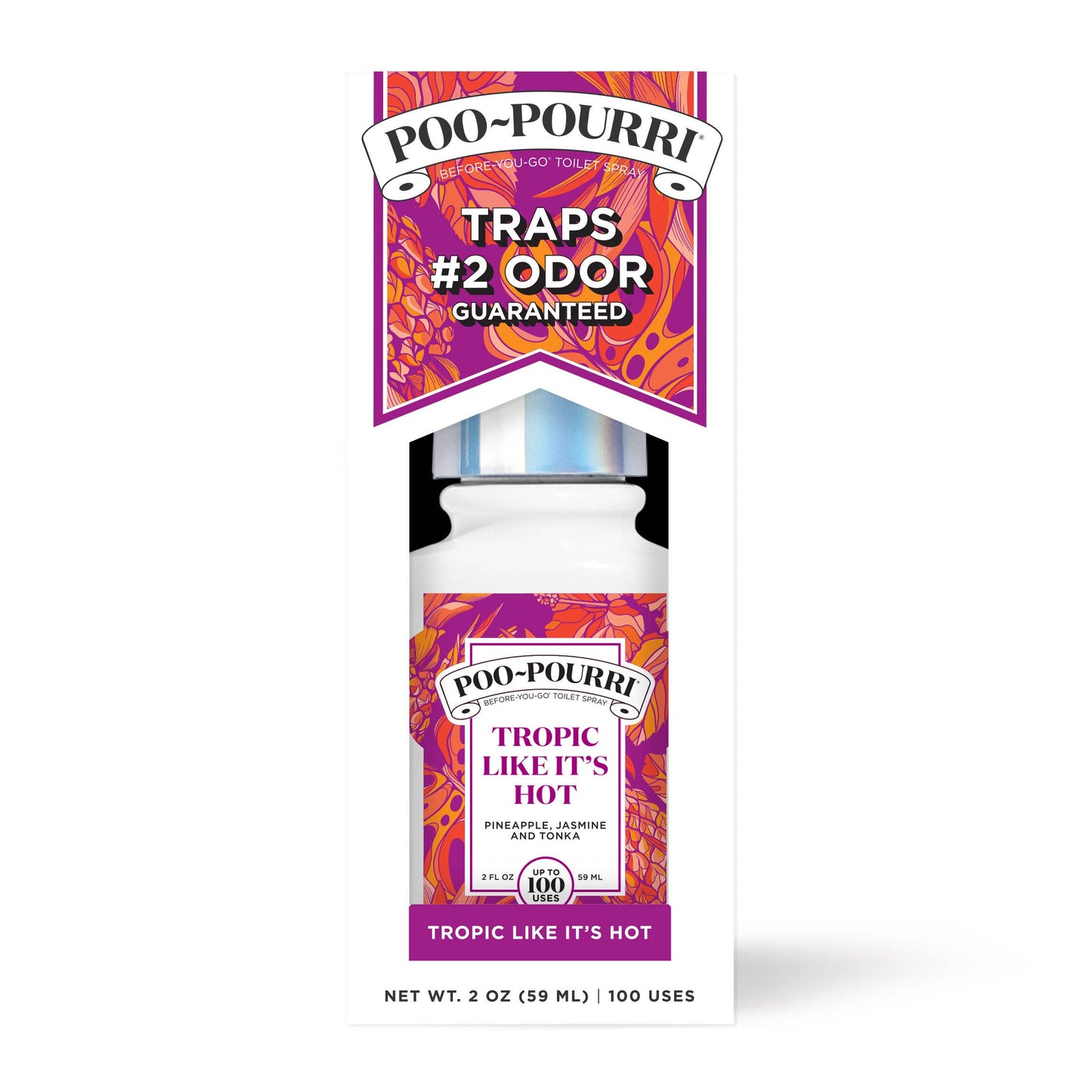 ~Pourri - Poo~Pourri Tropic Like Its Hot® 2oz, Toilet Spray