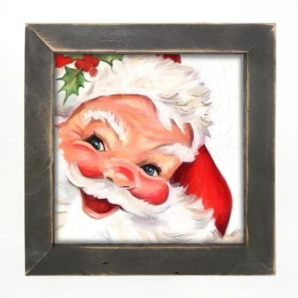 Ginger Blue 25 x 25 Framed Painting