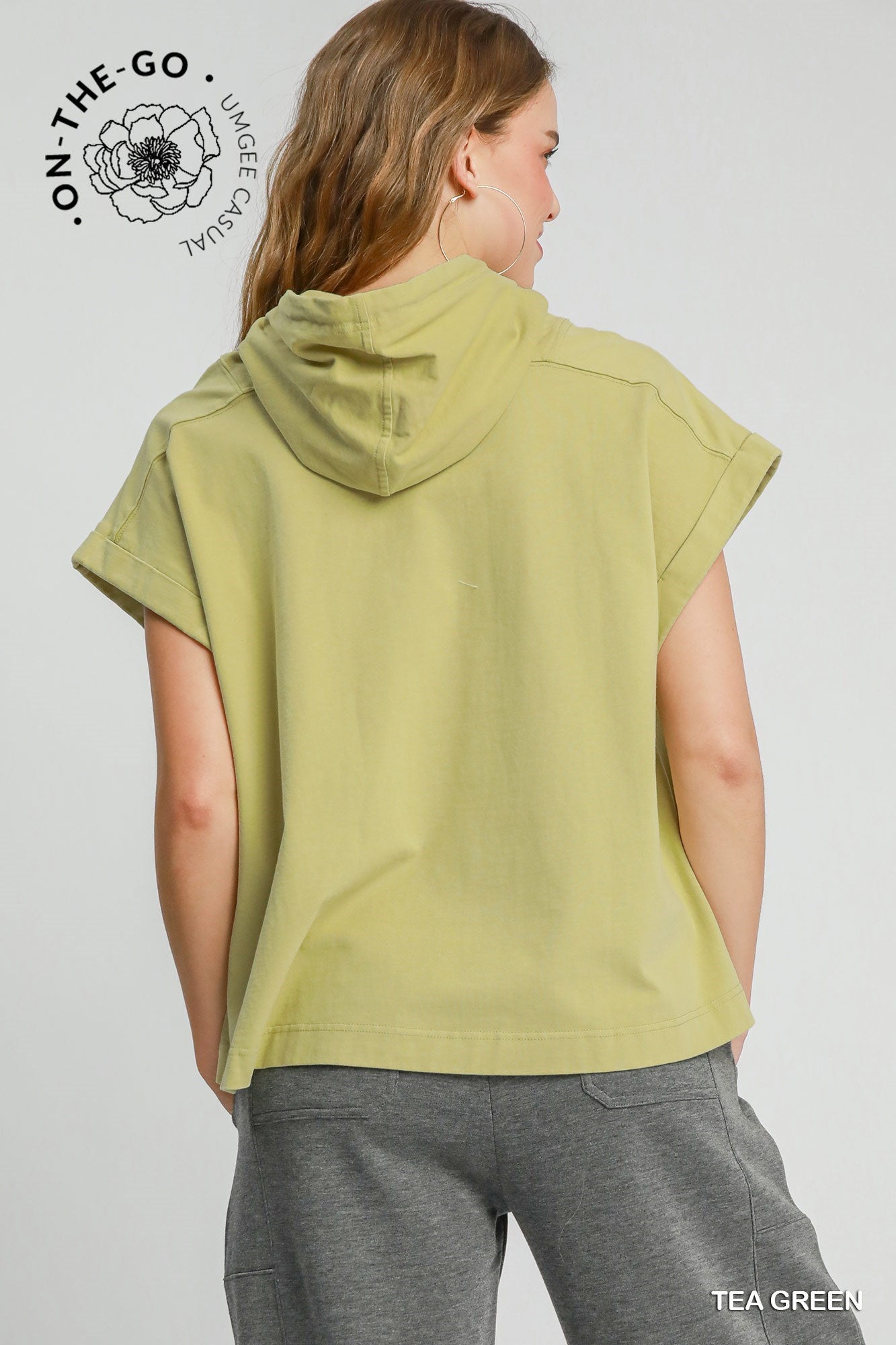 Matcha / Short Sleeve Pullover