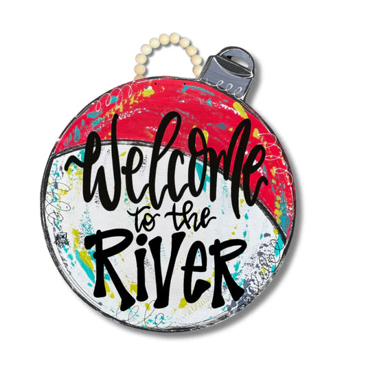 DK Welcome River Door Hanger