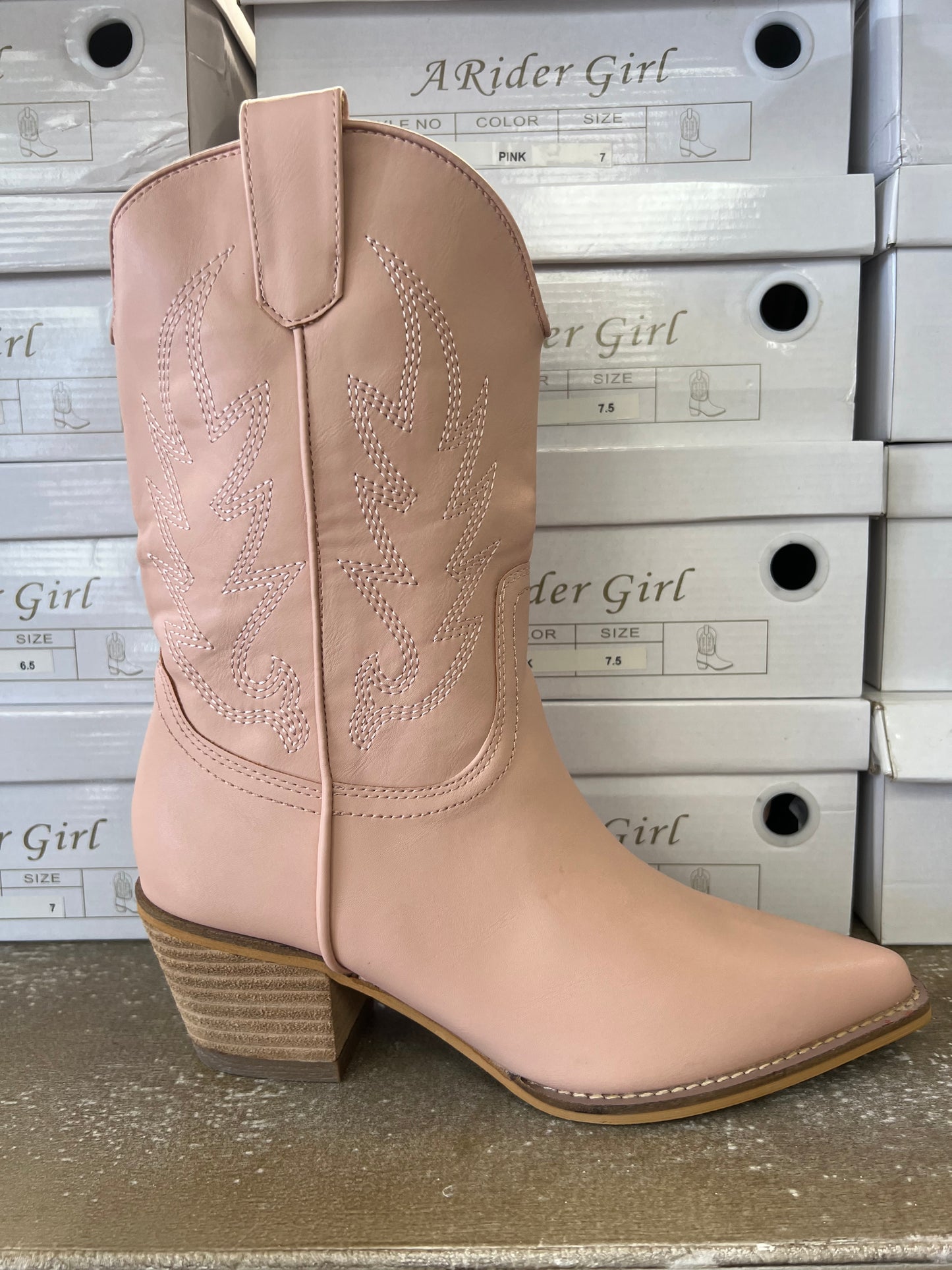 Tomi Pink Boots