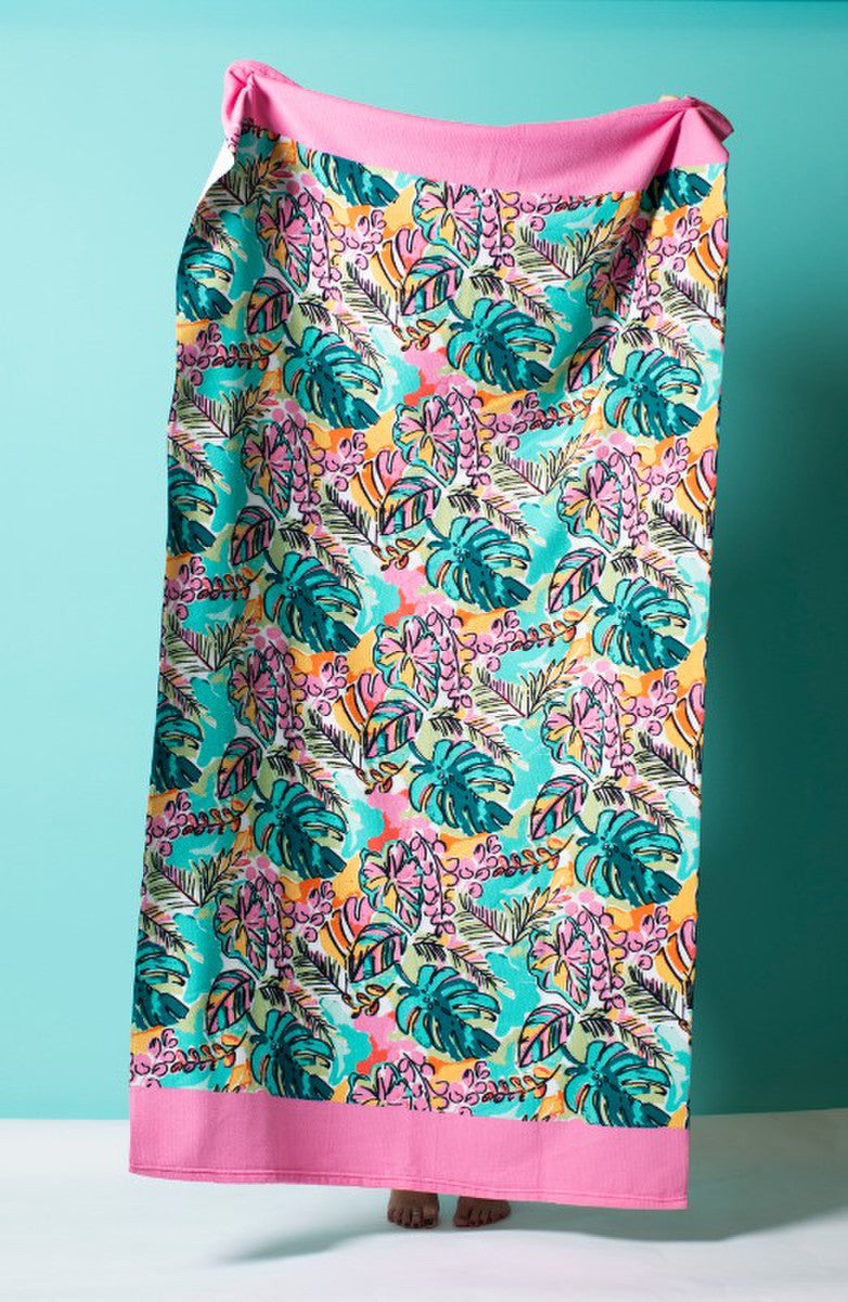 Tropical Dream Beach Microfiber Towqel