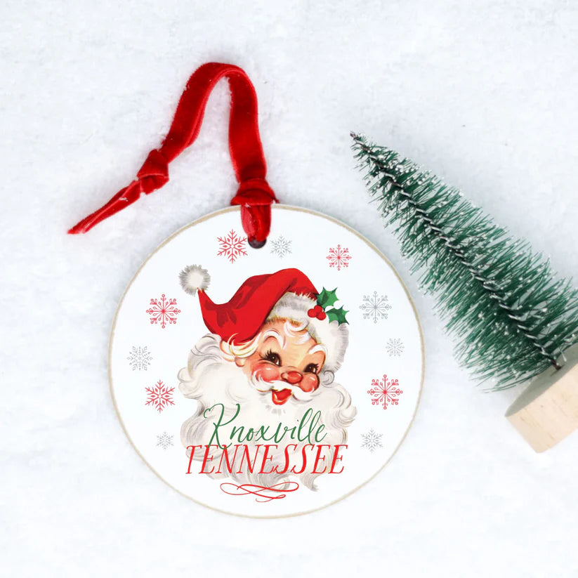 Wonderland Merry TENNESSEE Round Ornament