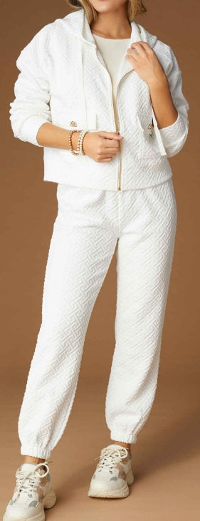 White Pants and Jacket