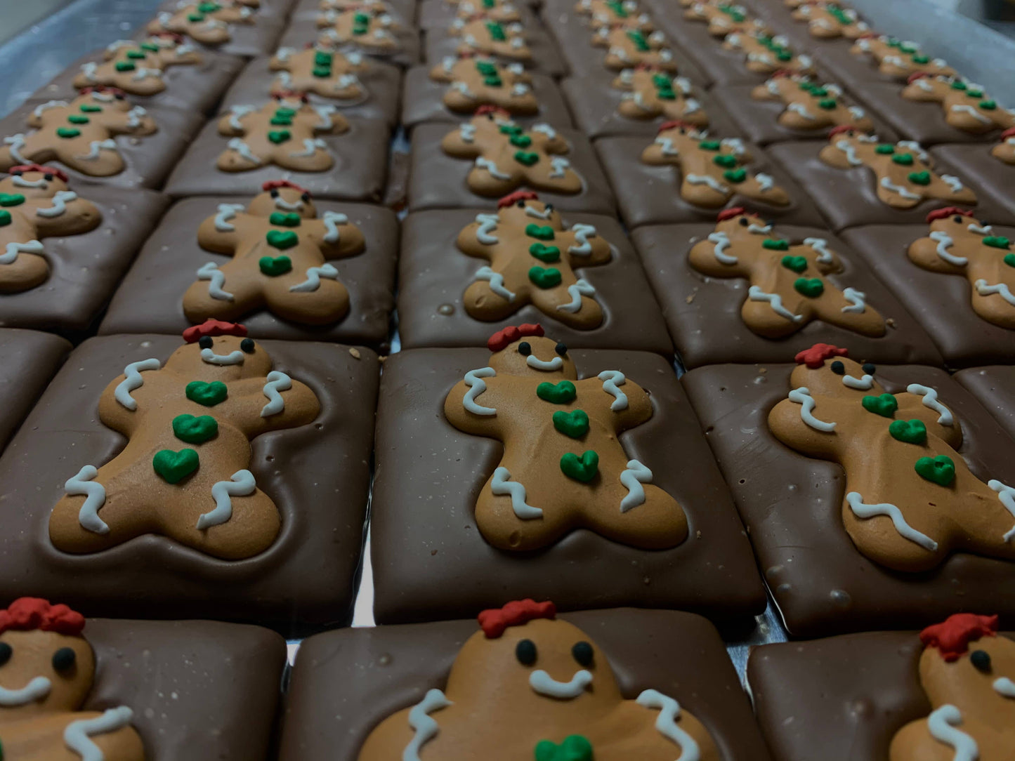 O'Shea's Candies Sweet Shop - Christmas O’Grahams Gingerbread - Milk Chocolate 2 PACK