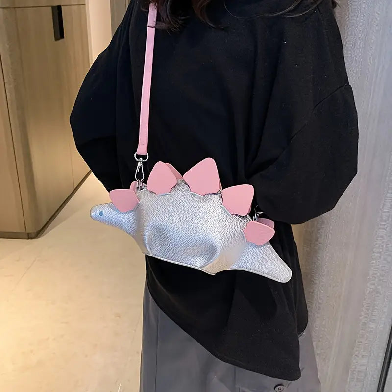 Dinosaur-shaped Crossbody Bag