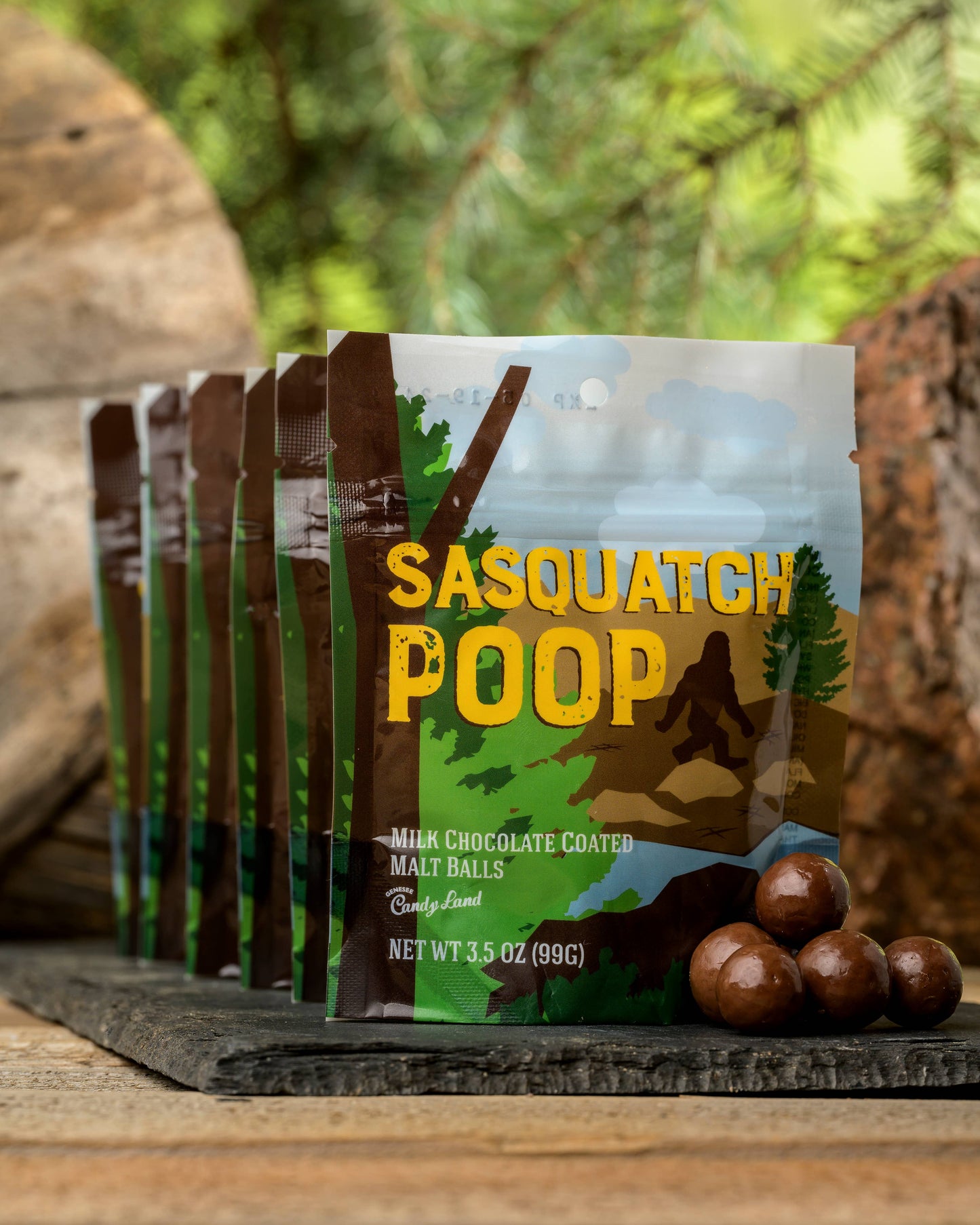 Genesee Candy Land - Sasquatch Poop (chocolate covered malt balls)