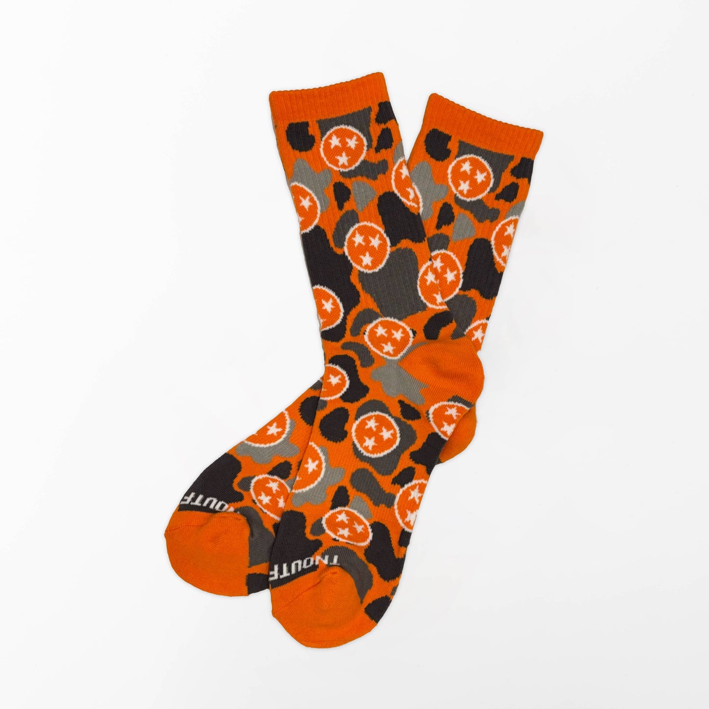 Tennessee Outfitters - Holler Orange Camouflage Tennessee Sock