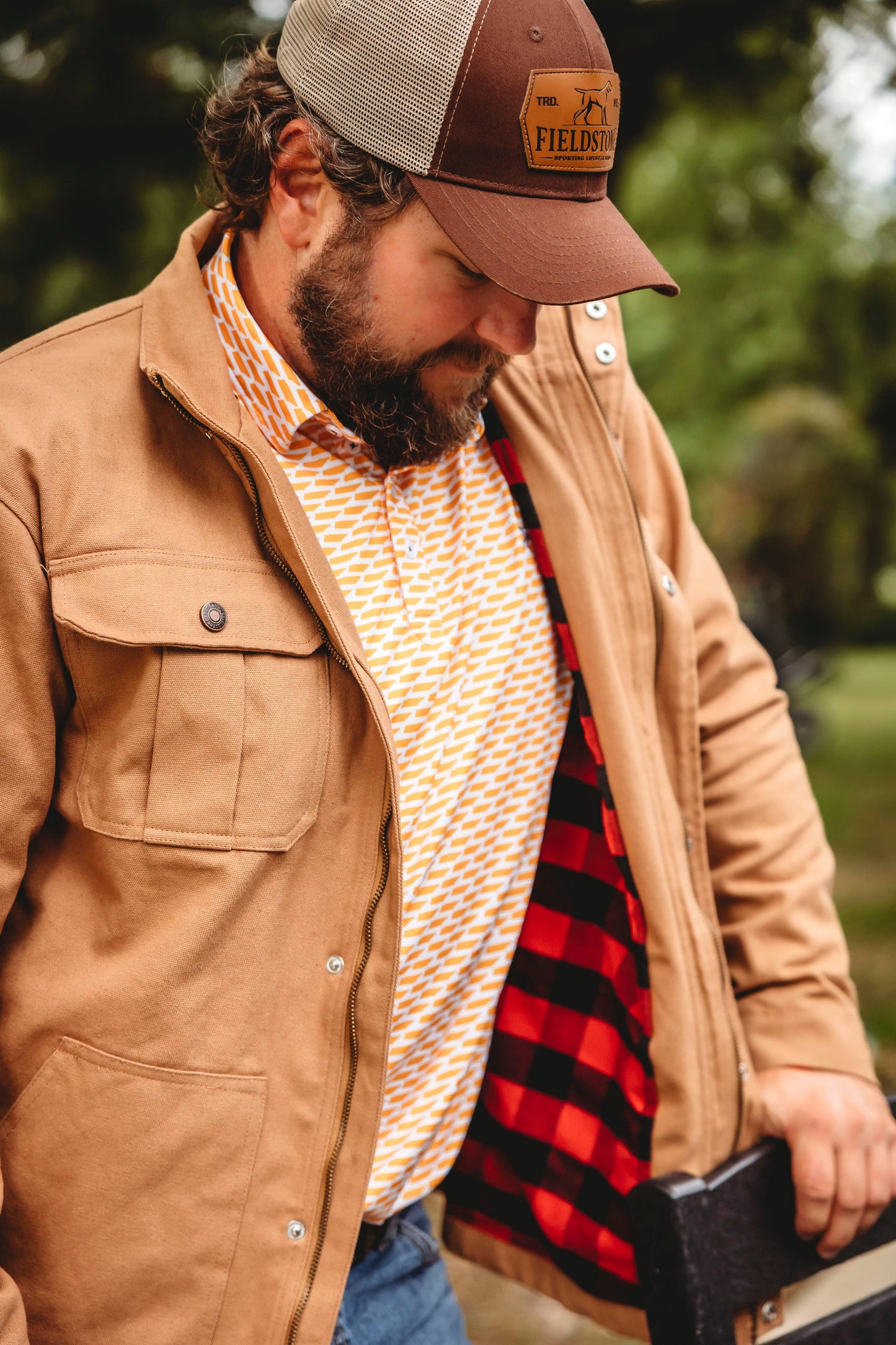 Fieldstone - Sporting Lifestyle Brand - State Pride Polo (540): Alabama - UA / M