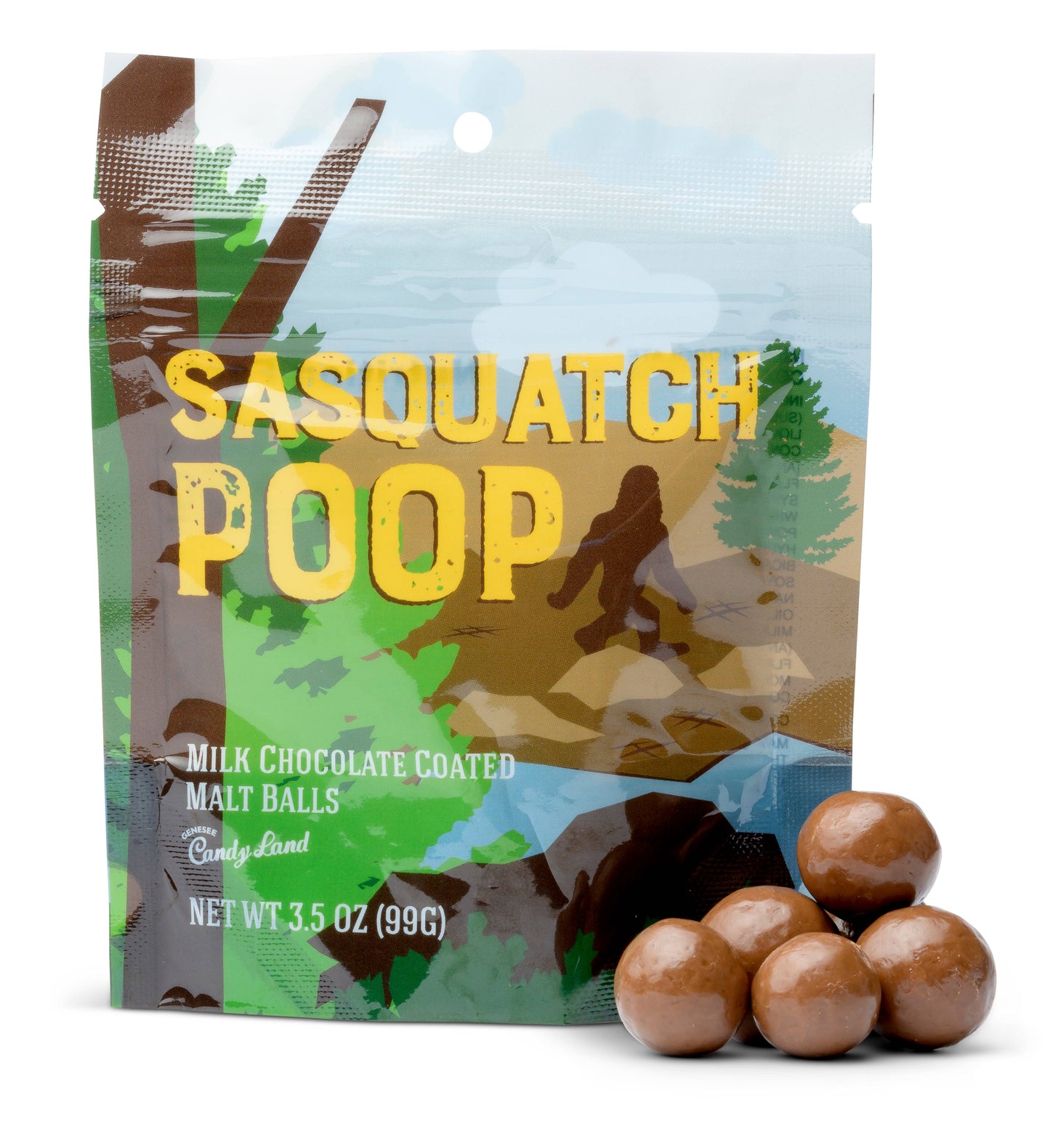 Genesee Candy Land - Sasquatch Poop (chocolate covered malt balls)