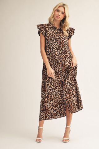 Cheeta Print Dress