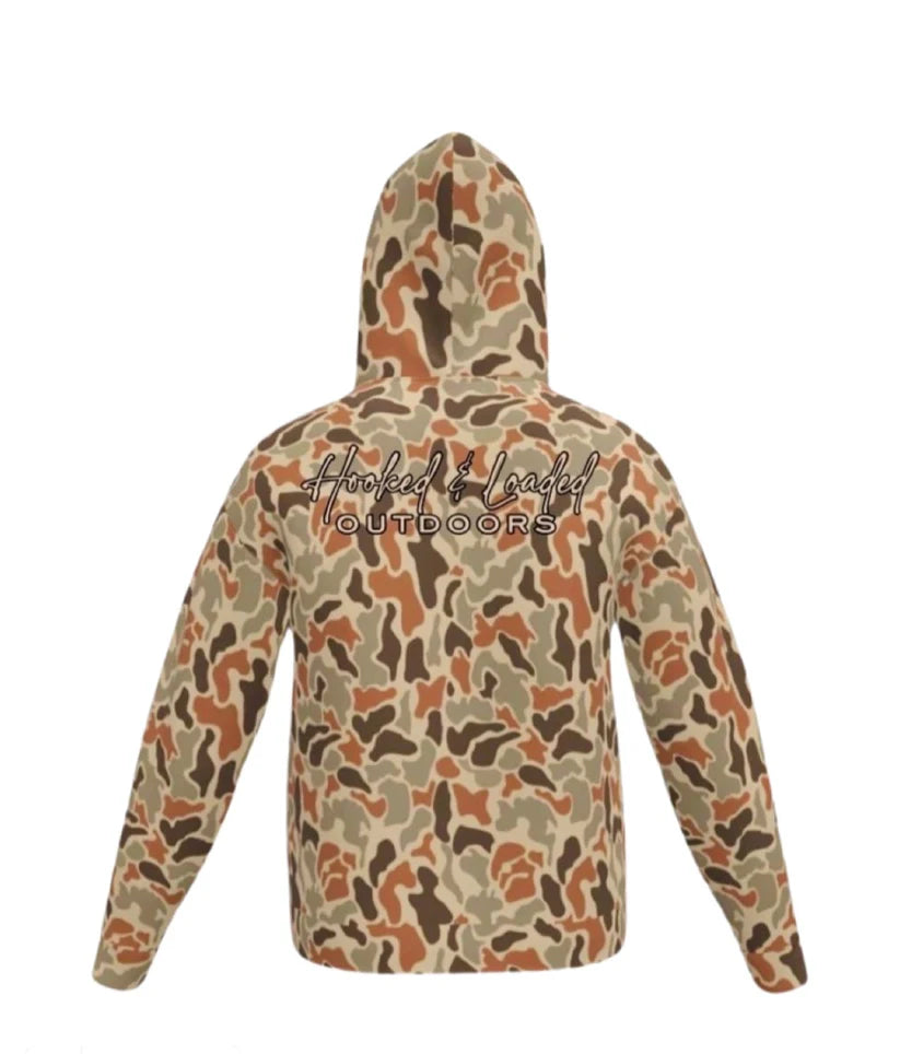 H.L.O. Old School Thermal Hoodie